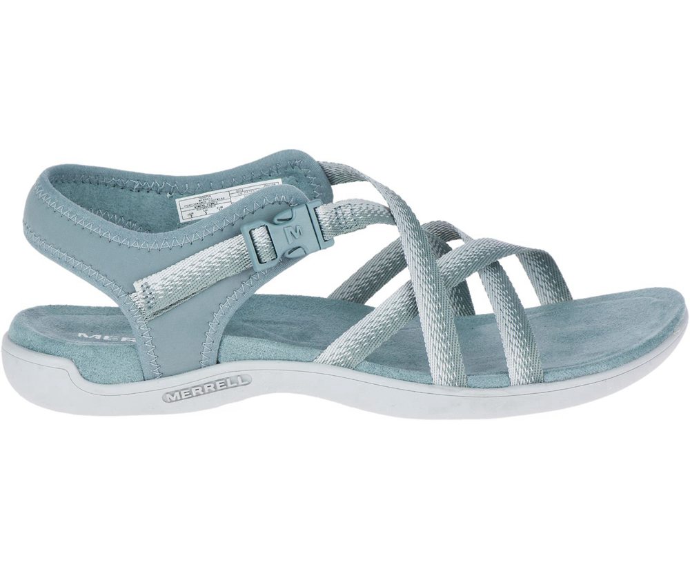 Sandalias Mujer - Merrell District Muri Lattice - Azules - LWOE-06357